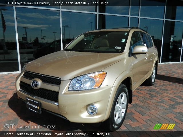 2011 Toyota RAV4 Limited in Sandy Beach Metallic
