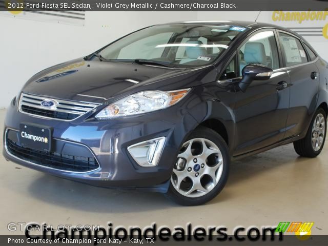 2012 Ford Fiesta SEL Sedan in Violet Grey Metallic