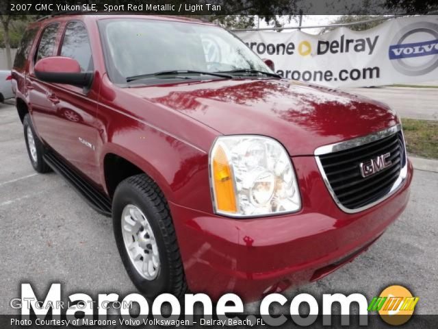 2007 GMC Yukon SLE in Sport Red Metallic