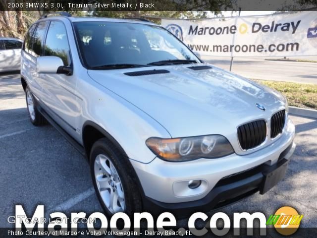 2006 BMW X5 3.0i in Titanium Silver Metallic