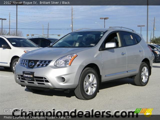 2012 Nissan Rogue SV in Brilliant Silver