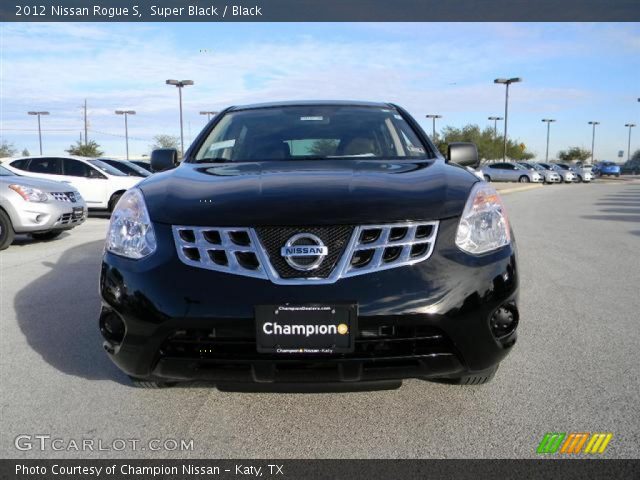 2012 Nissan Rogue S in Super Black
