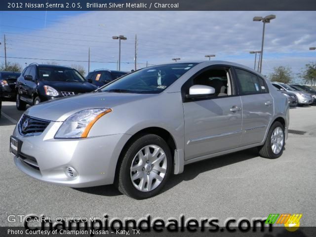 2012 Nissan Sentra 2.0 S in Brilliant Silver Metallic