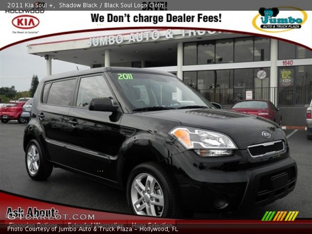 2011 Kia Soul + in Shadow Black