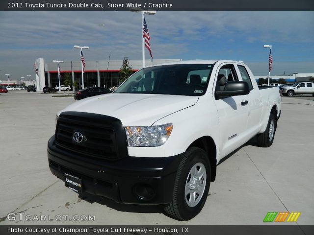 2012 Toyota Tundra Double Cab in Super White