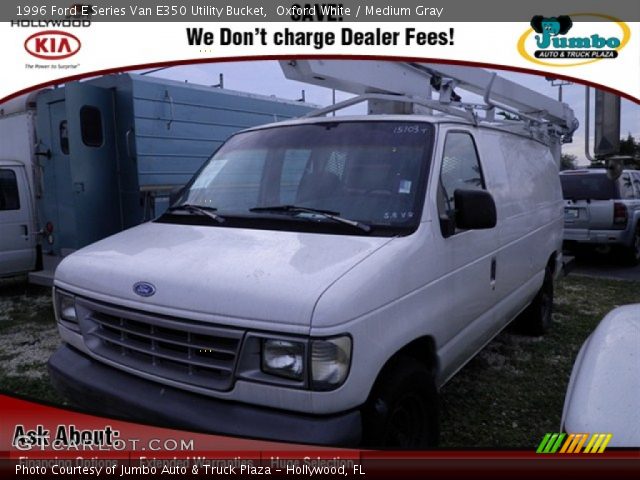 1996 Ford E Series Van E350 Utility Bucket in Oxford White
