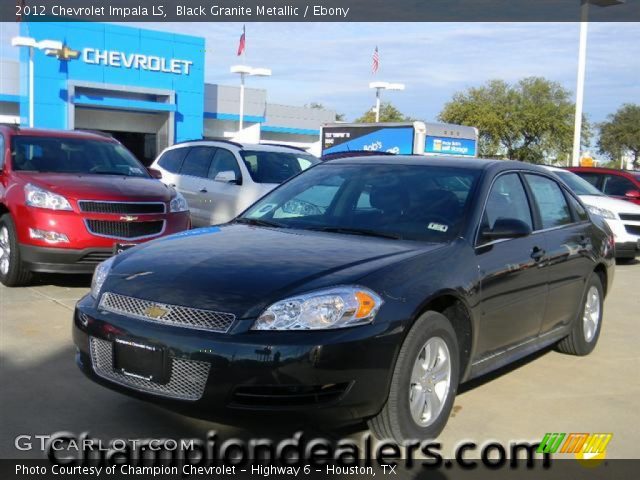 2012 Chevrolet Impala LS in Black Granite Metallic