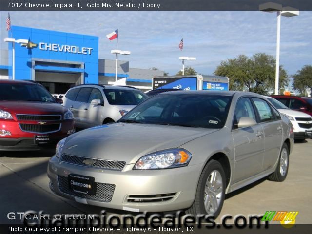 2012 Chevrolet Impala LT in Gold Mist Metallic