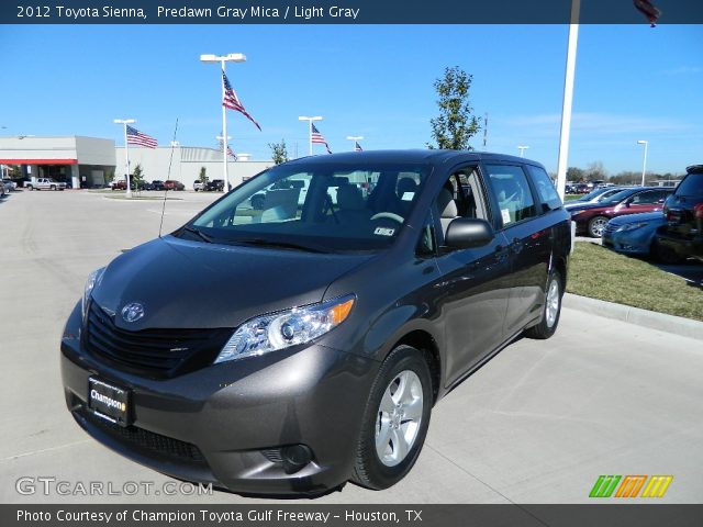 2012 Toyota Sienna  in Predawn Gray Mica