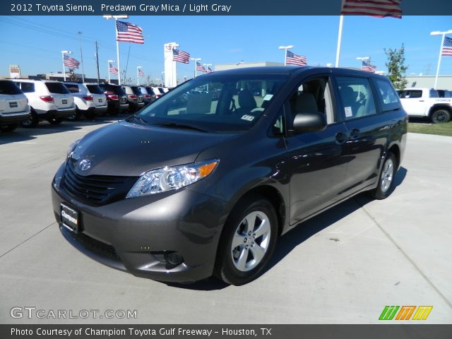 2012 Toyota Sienna  in Predawn Gray Mica
