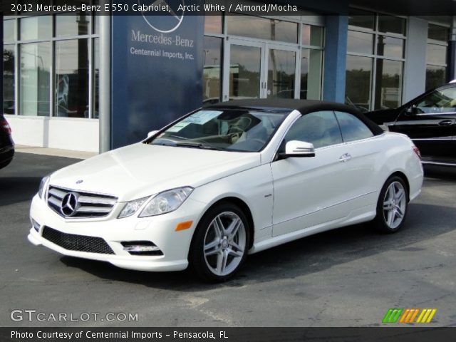 2012 Mercedes-Benz E 550 Cabriolet in Arctic White