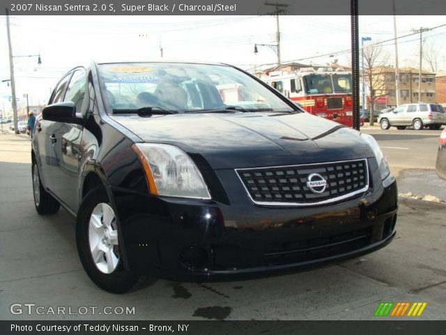 2007 Nissan Sentra 2.0 S in Super Black