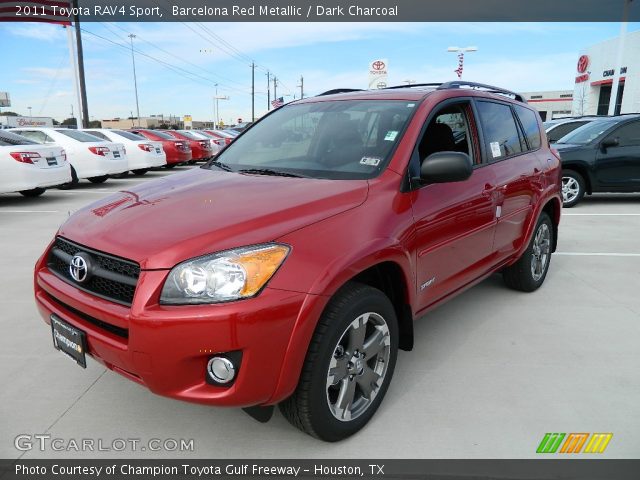 2011 Toyota RAV4 Sport in Barcelona Red Metallic