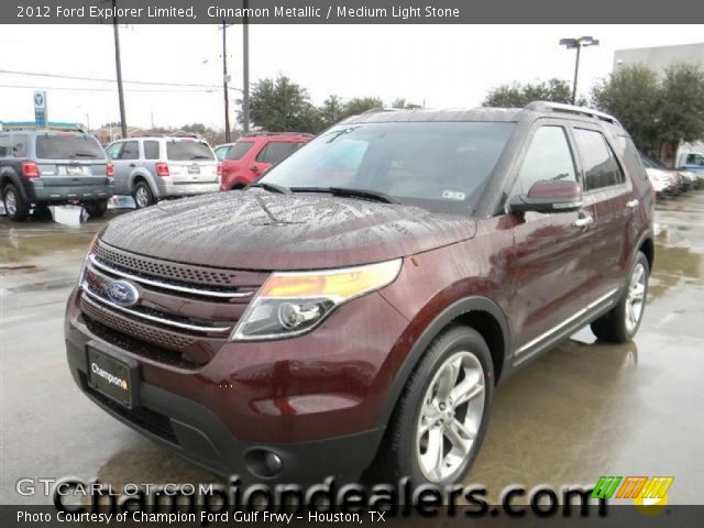 2012 Ford Explorer Limited in Cinnamon Metallic