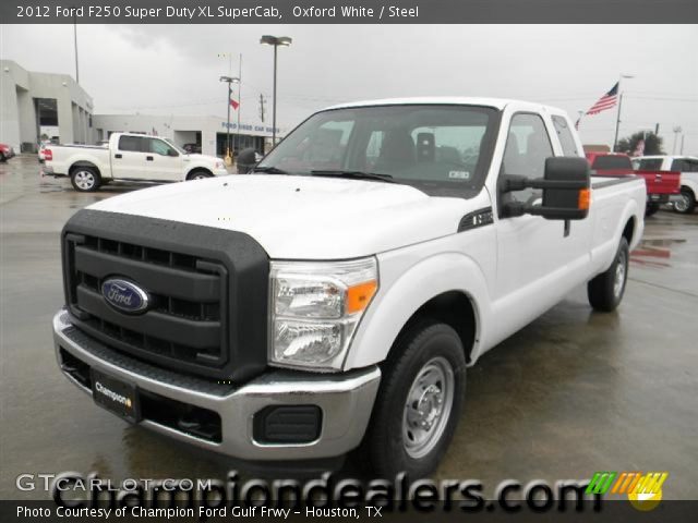 2012 Ford F250 Super Duty XL SuperCab in Oxford White