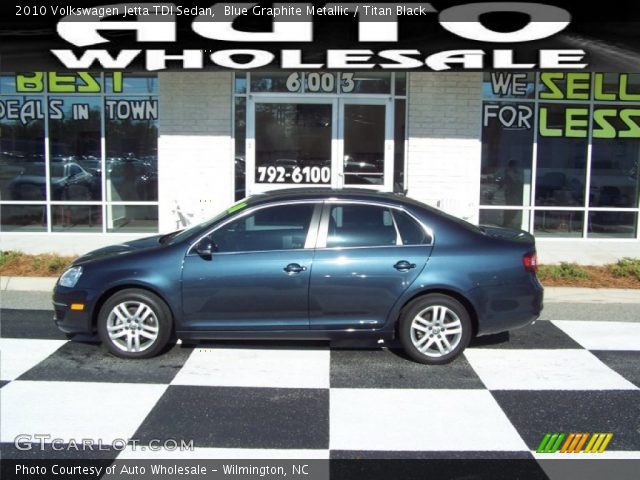 2010 Volkswagen Jetta TDI Sedan in Blue Graphite Metallic