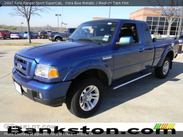 2007 Ford Ranger Sport SuperCab in Vista Blue Metallic