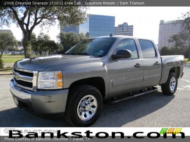 2008 Chevrolet Silverado 1500 LS Crew Cab in Graystone Metallic