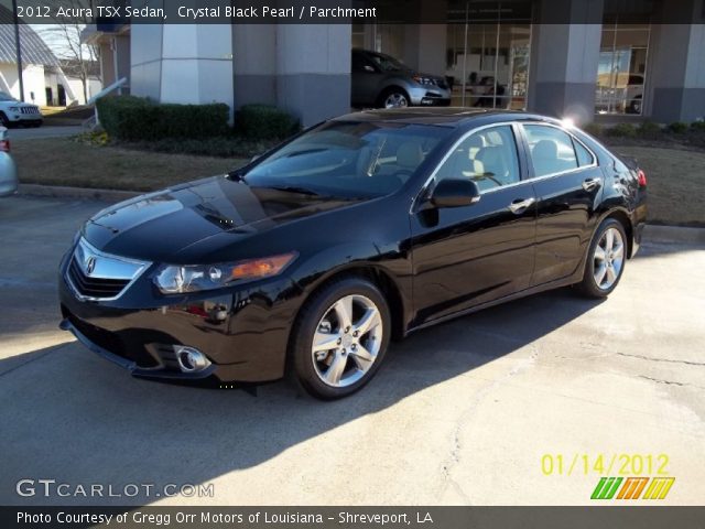 2012 Acura TSX Sedan in Crystal Black Pearl