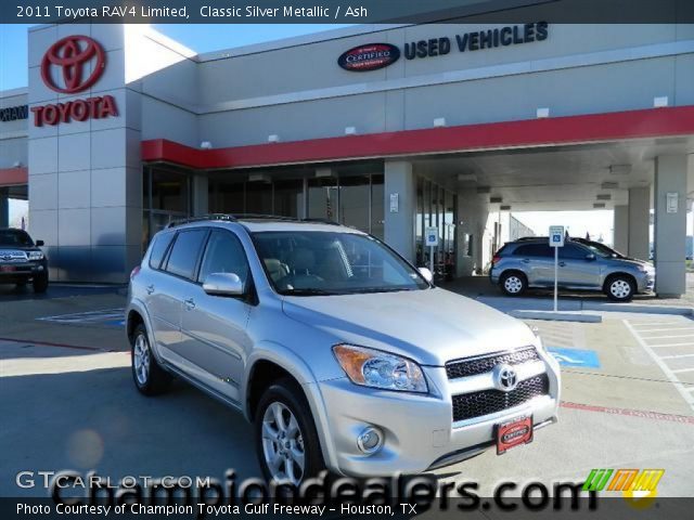 2011 Toyota RAV4 Limited in Classic Silver Metallic
