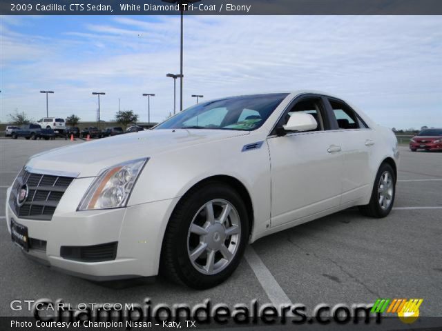 2009 Cadillac CTS Sedan in White Diamond Tri-Coat