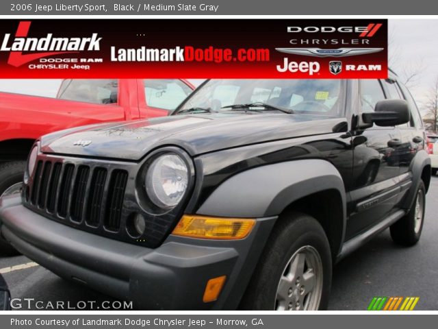 2006 Jeep Liberty Sport in Black