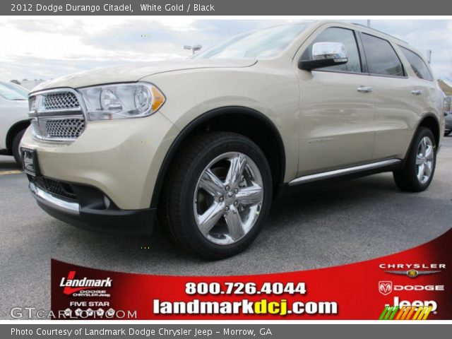 2012 Dodge Durango Citadel in White Gold