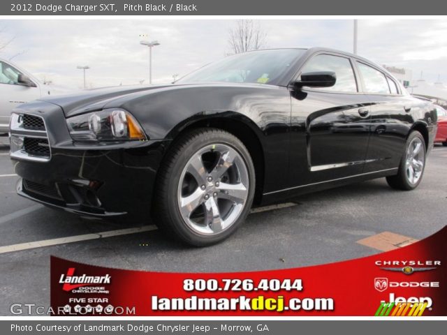 2012 Dodge Charger SXT in Pitch Black