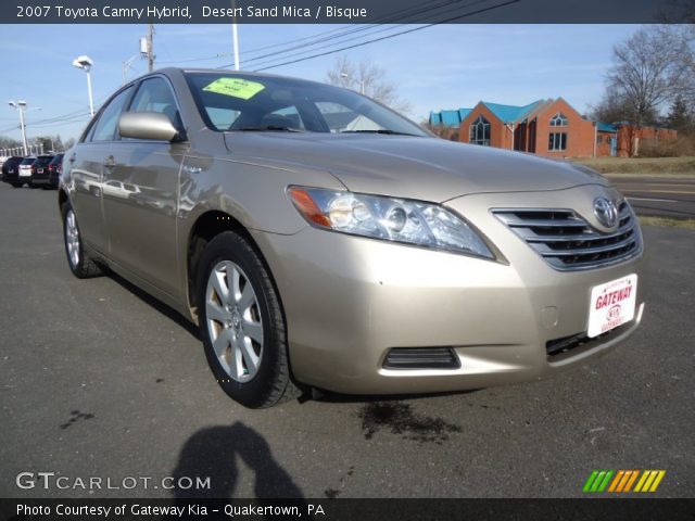 2007 Toyota Camry Hybrid in Desert Sand Mica