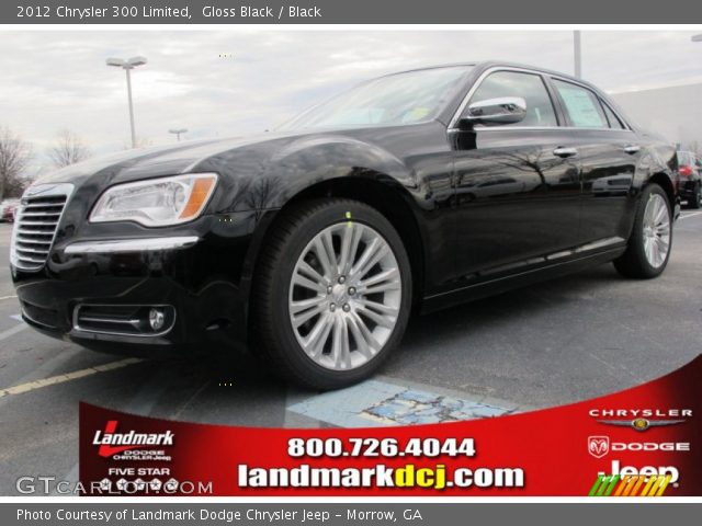 2012 Chrysler 300 Limited in Gloss Black