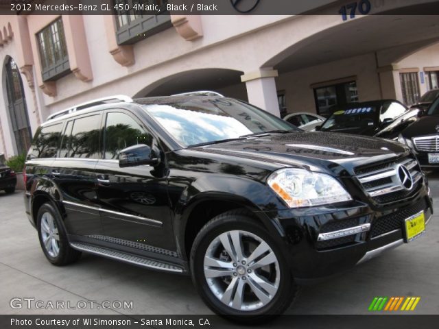 2012 Mercedes-Benz GL 450 4Matic in Black