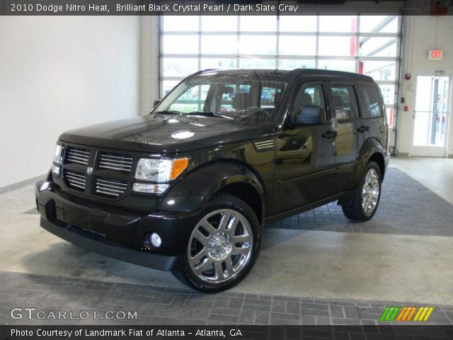 2010 Dodge Nitro Heat in Brilliant Black Crystal Pearl