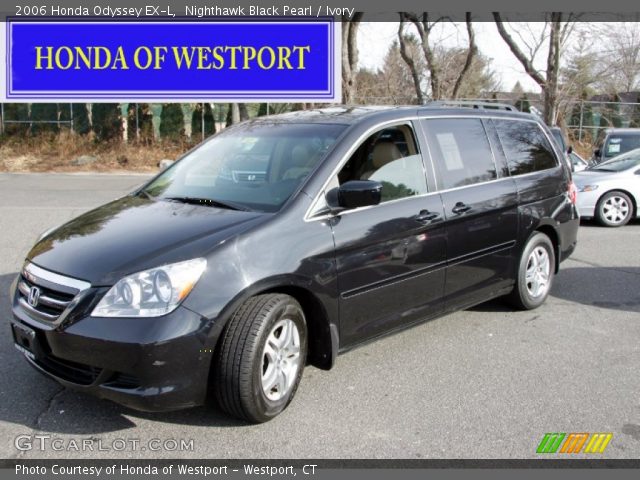 2006 Honda Odyssey EX-L in Nighthawk Black Pearl