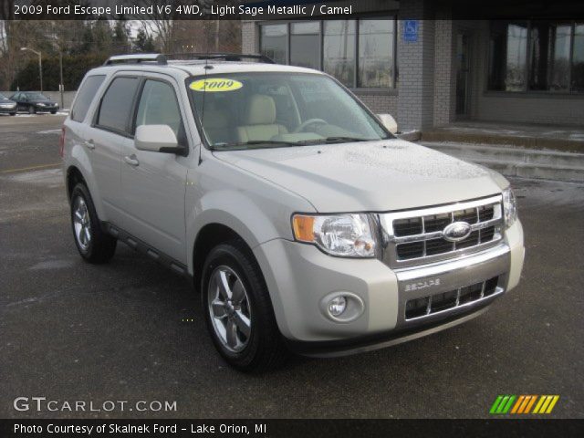 2009 Ford Escape Limited V6 4WD in Light Sage Metallic