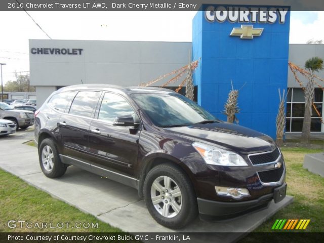 2010 Chevrolet Traverse LT AWD in Dark Cherry Metallic