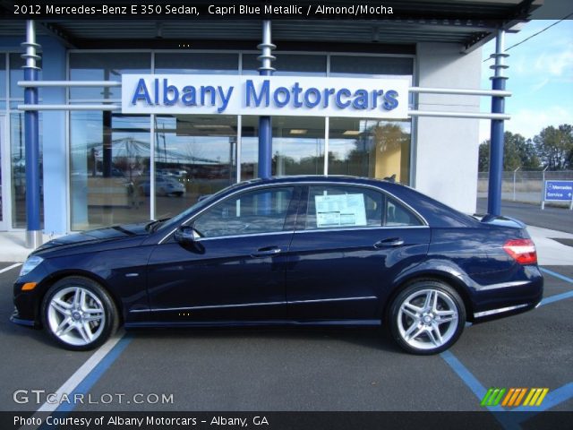 2012 Mercedes-Benz E 350 Sedan in Capri Blue Metallic