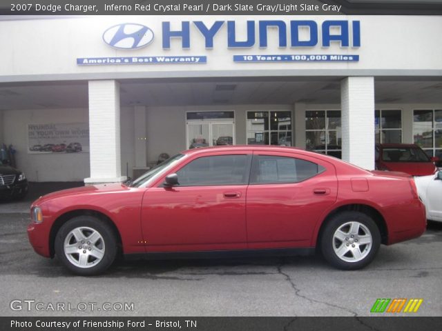 2007 Dodge Charger  in Inferno Red Crystal Pearl