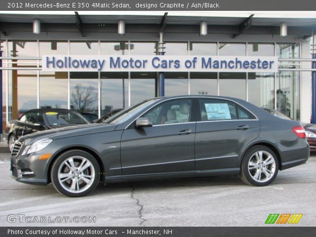 2012 Mercedes-Benz E 350 4Matic Sedan in designo Graphite