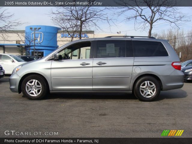 2005 Honda Odyssey EX-L in Slate Green Metallic
