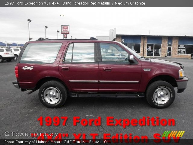 1997 Ford Expedition XLT 4x4 in Dark Toreador Red Metallic