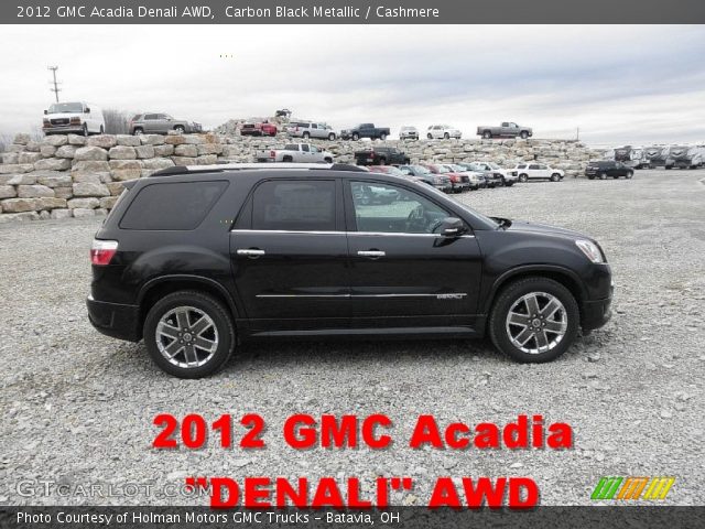 2012 GMC Acadia Denali AWD in Carbon Black Metallic