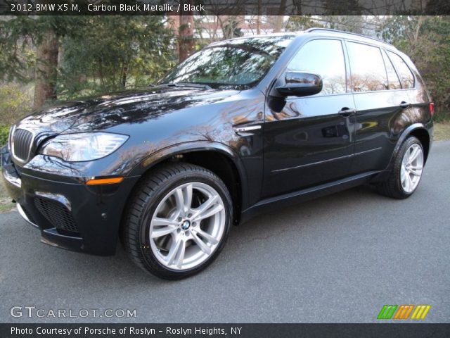 2012 BMW X5 M  in Carbon Black Metallic