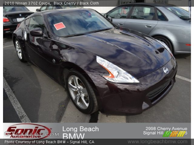 2010 Nissan 370Z Coupe in Black Cherry