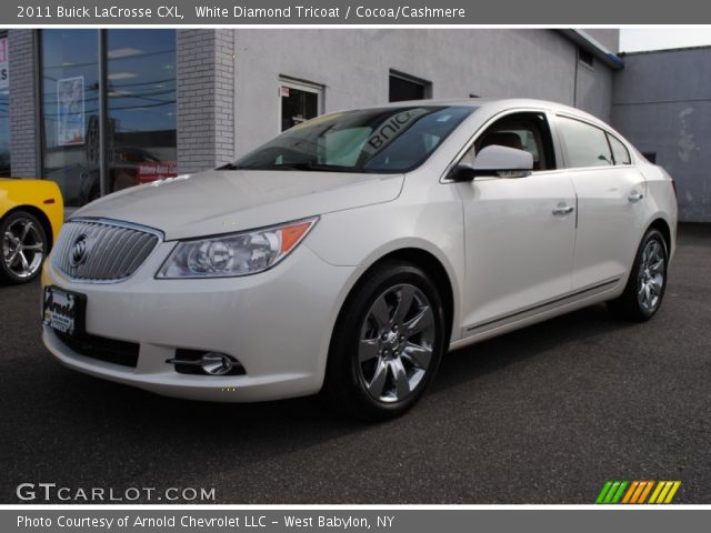 2011 Buick LaCrosse CXL in White Diamond Tricoat