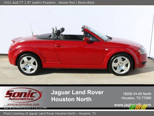 2001 Audi TT 1.8T quattro Roadster in Amulet Red