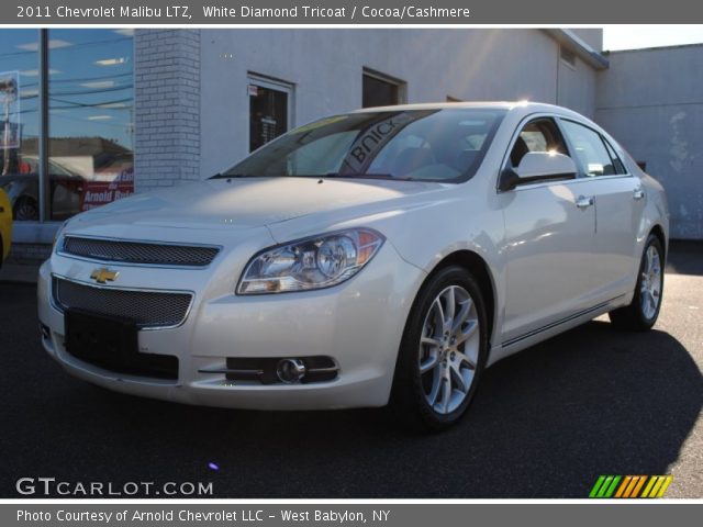 2011 Chevrolet Malibu LTZ in White Diamond Tricoat