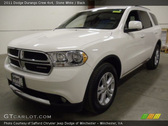 2011 Dodge Durango Crew 4x4 in Stone White