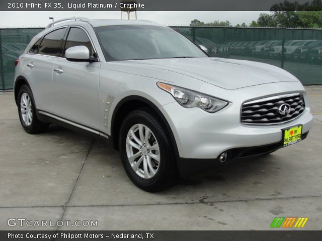 2010 Infiniti FX 35 in Liquid Platinum