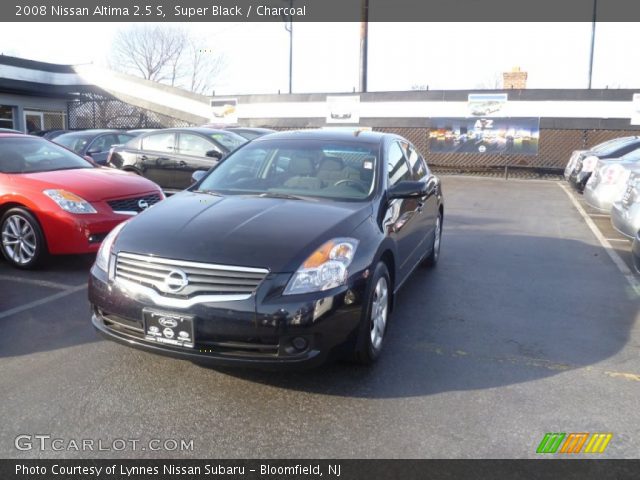 2008 Nissan Altima 2.5 S in Super Black