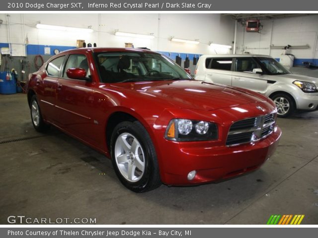 2010 Dodge Charger SXT in Inferno Red Crystal Pearl